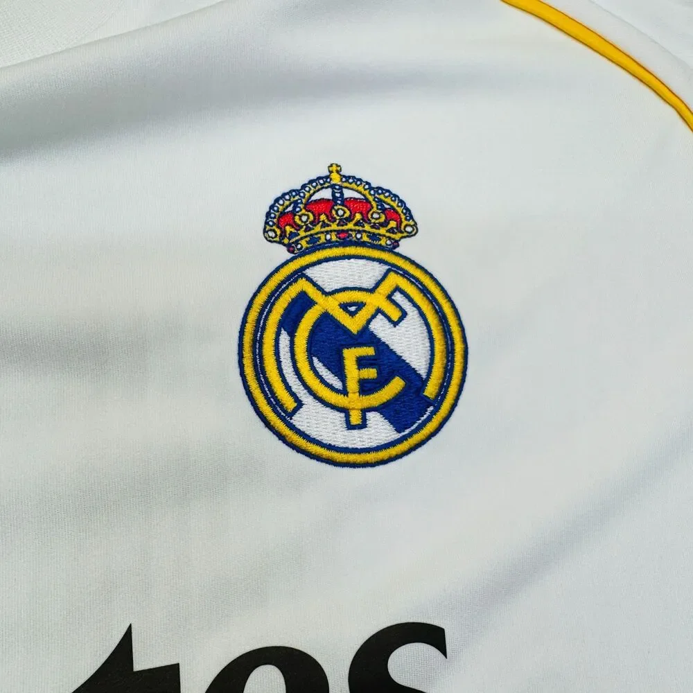 NEW Real Madrid 25/26 Adidas Long Sleeve SLIM Sz 2XL Home Soccer Jersey JN8884